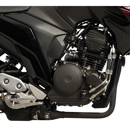 yamaha fz 25a close up motor